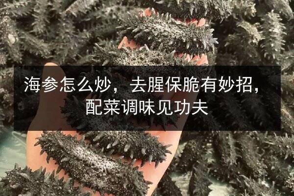 海参怎么炒，去腥保脆有妙招，配菜调味见功夫