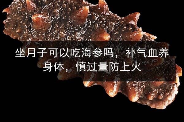 坐月子可以吃海参吗，补气血养身体，慎过量防上火