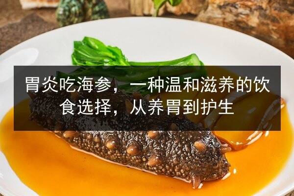 胃炎吃海参,一种温和滋养的饮食选择,从养胃到护生