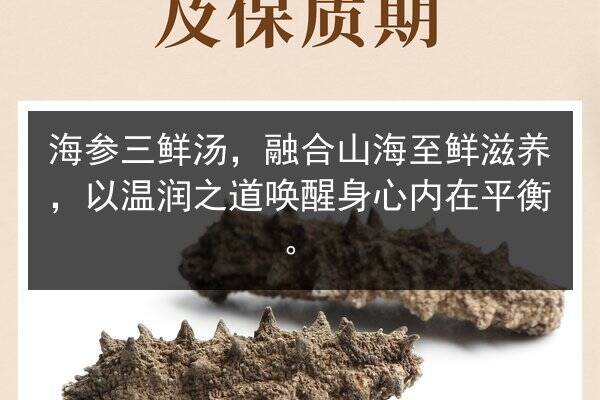 海参三鲜汤,融合山海至鲜滋养,以温润之道唤醒身心内在平衡。