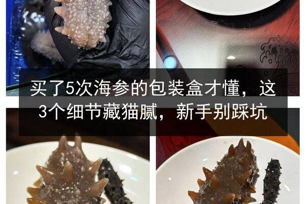 买了5次海参的包装盒才懂，这3个细节藏猫腻，新手别踩坑