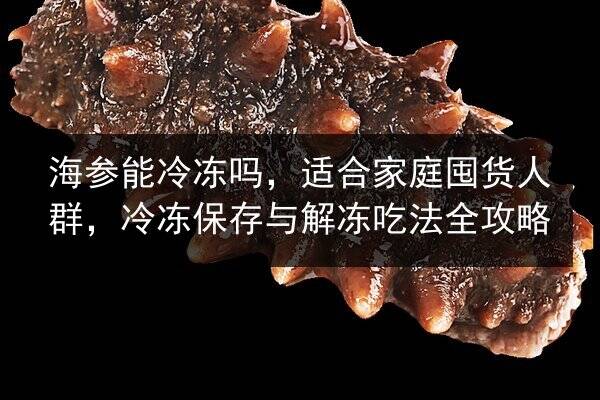 海参能冷冻吗,适合家庭囤货人群,冷冻保存与解冻吃法全攻略