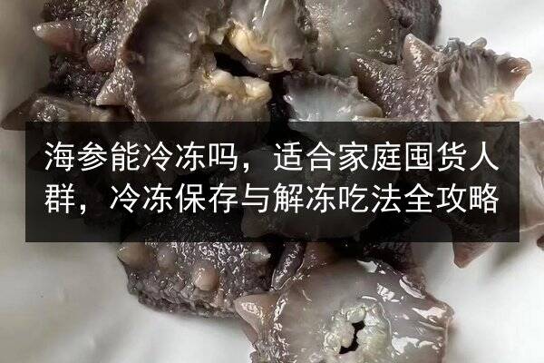 海参能冷冻吗,适合家庭囤货人群,冷冻保存与解冻吃法全攻略