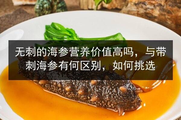 无刺的海参营养价值高吗,与带刺海参有何区别,如何挑选