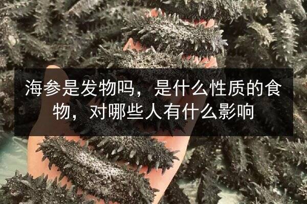 海参是发物吗,是什么性质的食物,对哪些人有什么影响