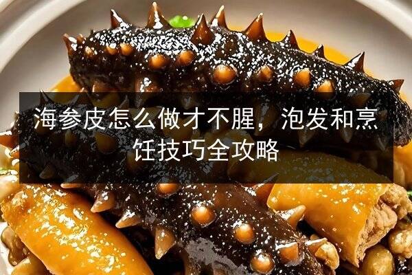 海参皮怎么做才不腥，泡发和烹饪技巧全攻略