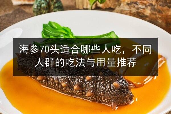 海参70头适合哪些人吃,不同人群的吃法与用量推荐