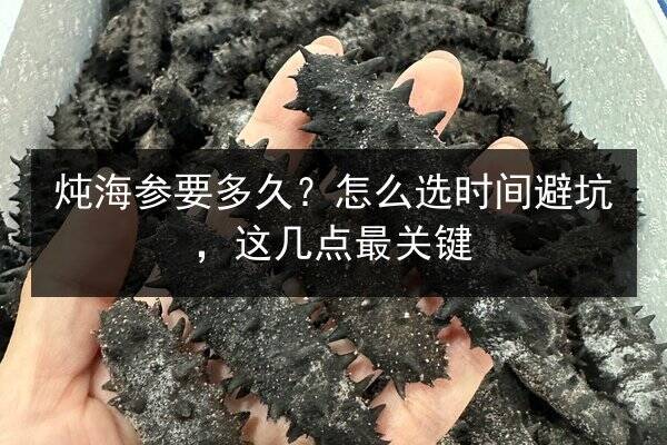 炖海参要多久?怎么选时间避坑,这几点最关键