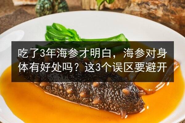 吃了3年海参才明白,海参对身体有好处吗?这3个误区要避开