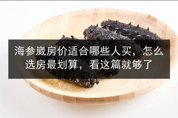 海参崴房价适合哪些人买，怎么选房最划算，看这篇就够了