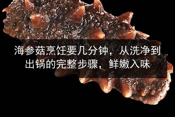 海参菇烹饪要几分钟,从洗净到出锅的完整步骤,鲜嫩入味