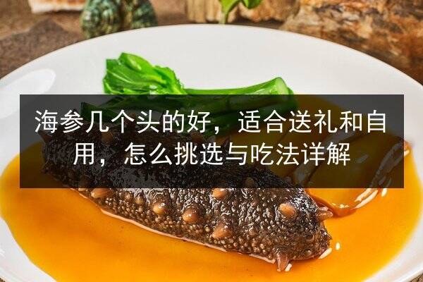 海参几个头的好,适合送礼和自用,怎么挑选与吃法详解