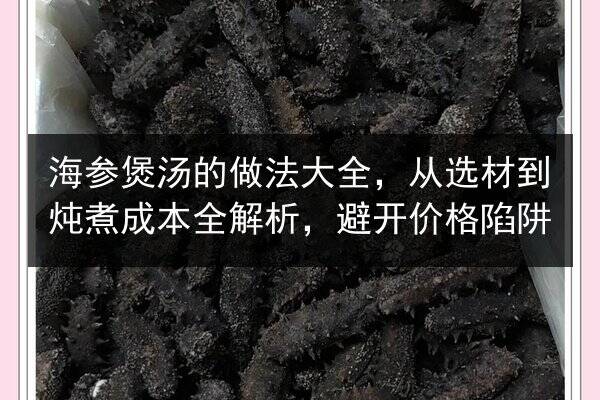 海参煲汤的做法大全，从选材到炖煮成本全解析，避开价格陷阱