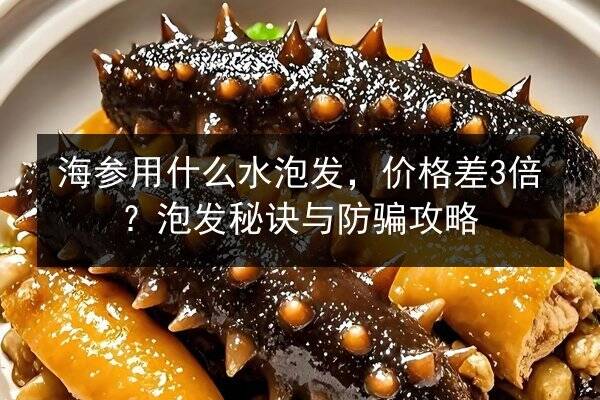 海参用什么水泡发,价格差3倍?泡发秘诀与防骗攻略