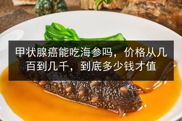 甲状腺癌能吃海参吗，价格从几百到几千，到底多少钱才值