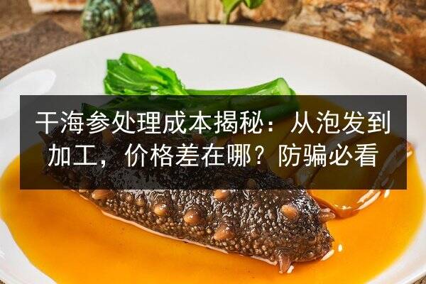 干海参处理成本揭秘:从泡发到加工,价格差在哪?防骗必看