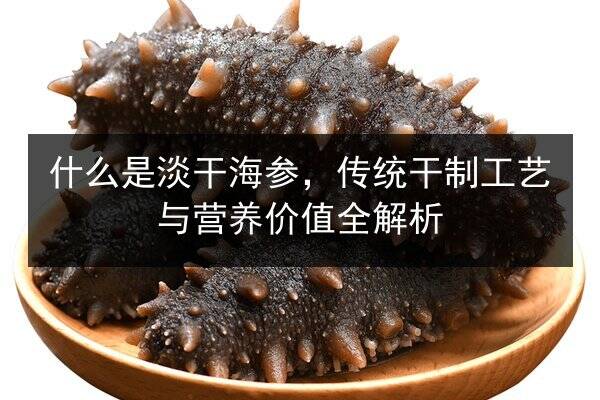 什么是淡干海参,传统干制工艺与营养价值全解析