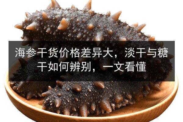 海参干货价格差异大，淡干与糖干如何辨别，一文看懂