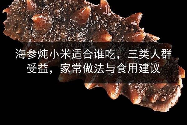 海参炖小米适合谁吃，三类人群受益，家常做法与食用建议