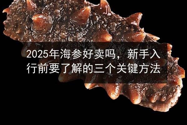 2025年海参好卖吗，新手入行前要了解的三个关键方法