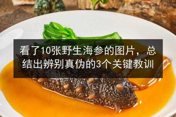 看了10张野生海参的图片，总结出辨别真伪的3个关键教训