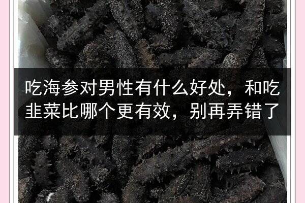 吃海参对男性有什么好处,和吃韭菜比哪个更有效,别再弄错了