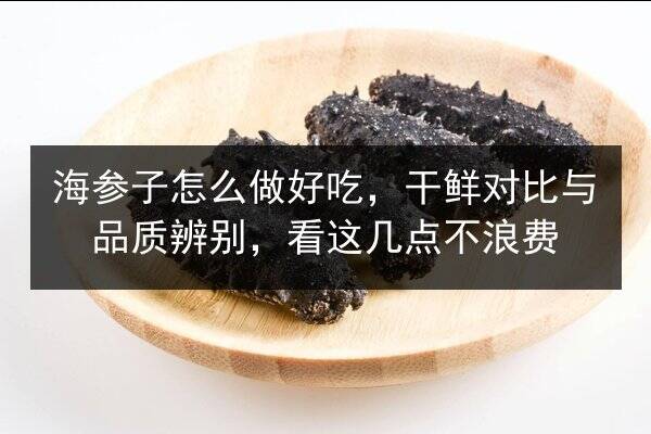 海参子怎么做好吃，干鲜对比与品质辨别，看这几点不浪费