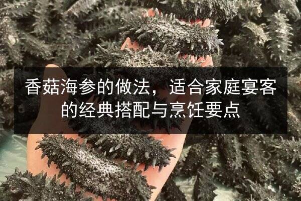 香菇海参的做法,适合家庭宴客的经典搭配与烹饪要点