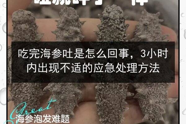 吃完海参吐是怎么回事,3小时内出现不适的应急处理方法