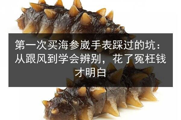 第一次买海参崴手表踩过的坑：从跟风到学会辨别，花了冤枉钱才明白