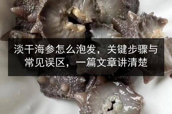 淡干海参怎么泡发，关键步骤与常见误区，一篇文章讲清楚