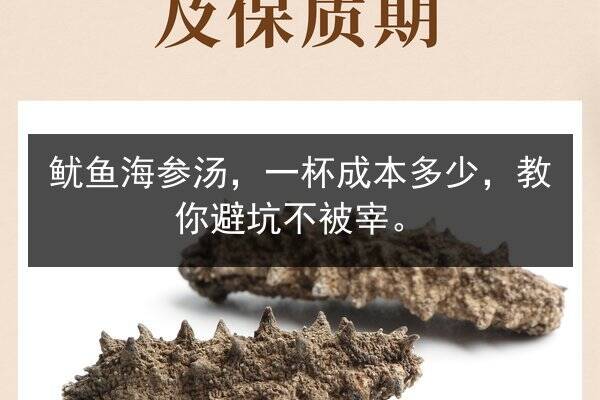 鱿鱼海参汤,一杯成本多少,教你避坑不被宰。