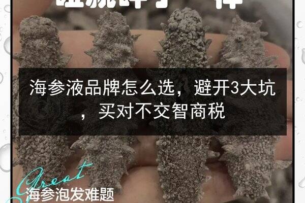 海参液品牌怎么选，避开3大坑，买对不交智商税