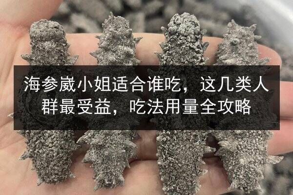 海参崴小姐适合谁吃,这几类人群最受益,吃法用量全攻略