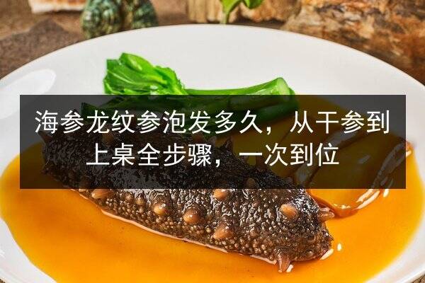 海参龙纹参泡发多久，从干参到上桌全步骤，一次到位