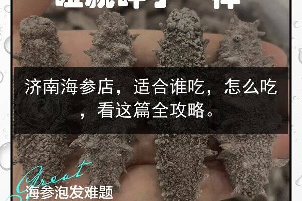 济南海参店,适合谁吃,怎么吃,看这篇全攻略。